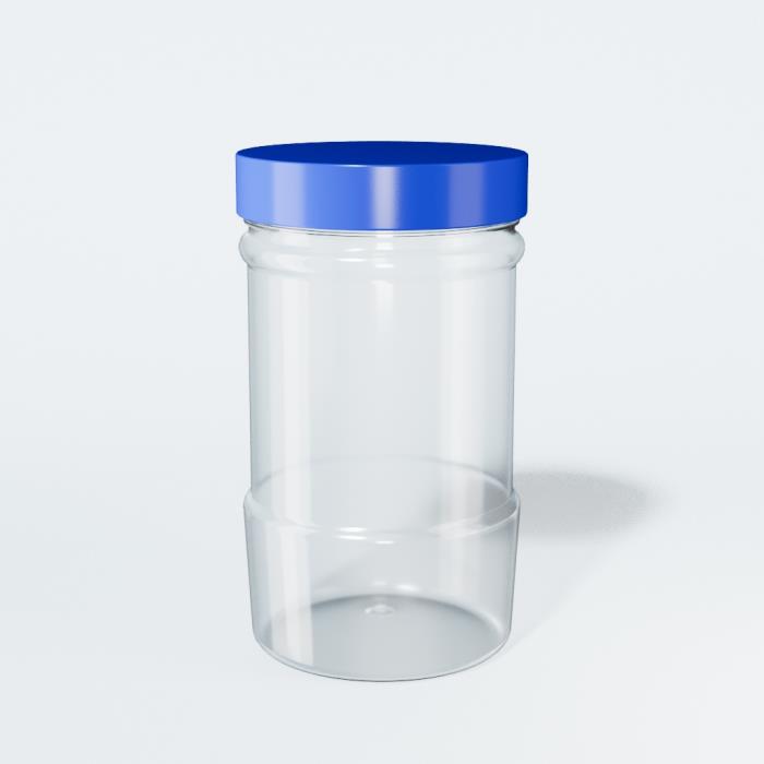 Round PET Jar 900ml (4 start)